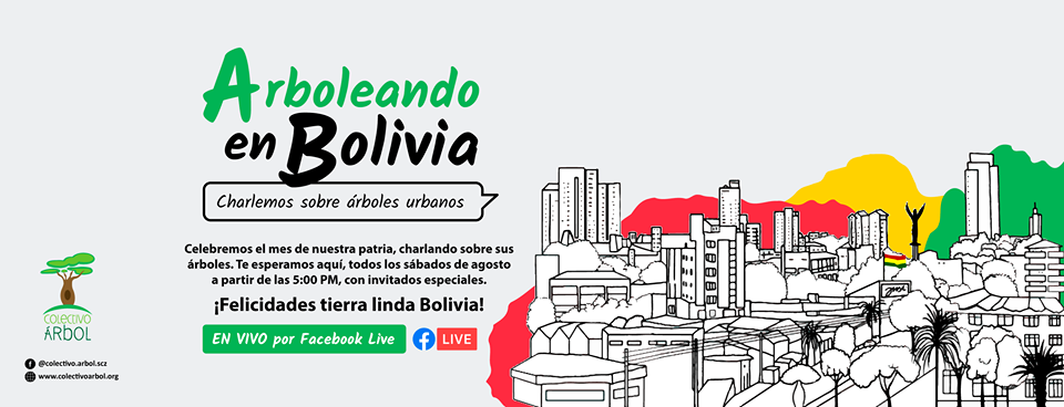 arboleando en bolivia ciclo de charlas sobre árboles urbanos